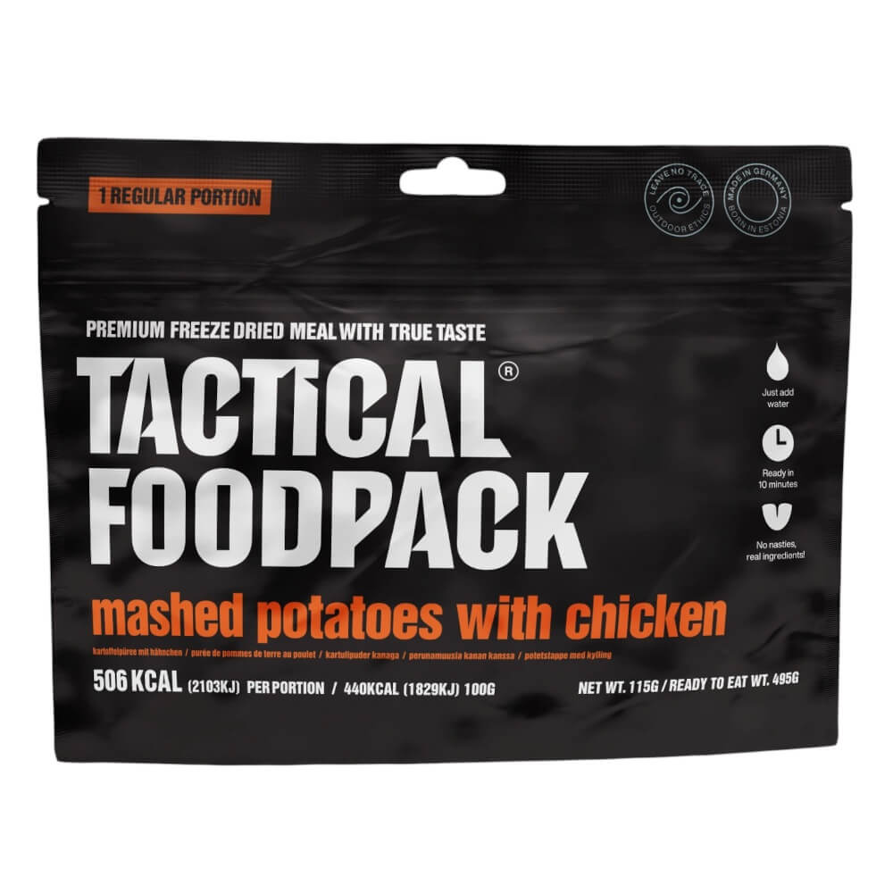 Tactical Foodpack Kartoffelstock mit Hühnchen – Bild 2
