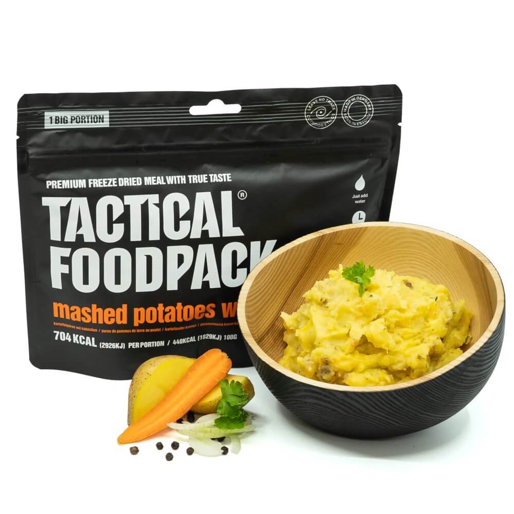 Tactical Foodpack Kartoffelstock mit Hühnchen
