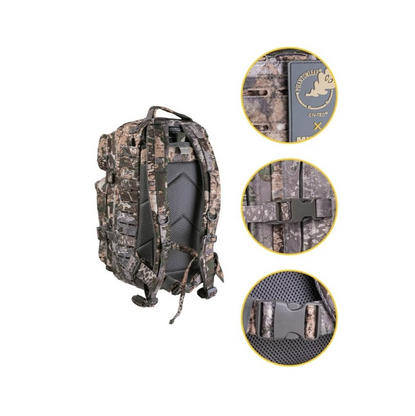MIL-TEC US Assault Pack Small Laser Cut WASP I – Bild 2
