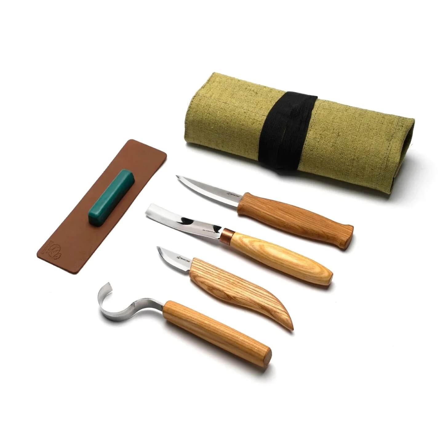 BeaverCraft S43 Professionelles Holzschnitzset