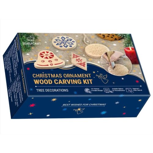 BeaverCraft Christmas Schnitz- Set