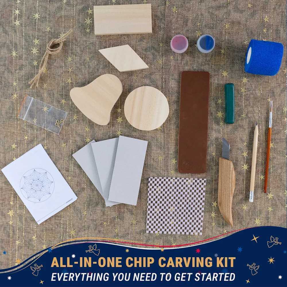 BeaverCraft Christmas Schnitz- Set – Bild 4